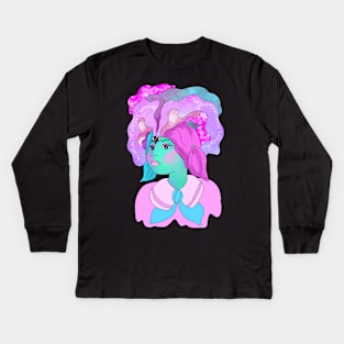 third eye girl Kids Long Sleeve T-Shirt